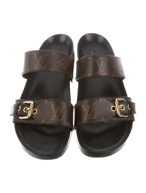 louis vuitton bom dia slides|2.